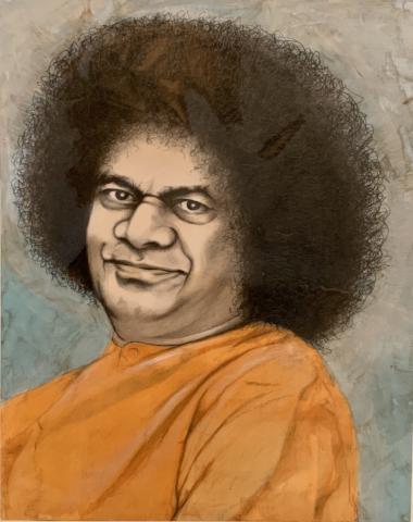 Ascended Master Print - Sathya Sai Baba